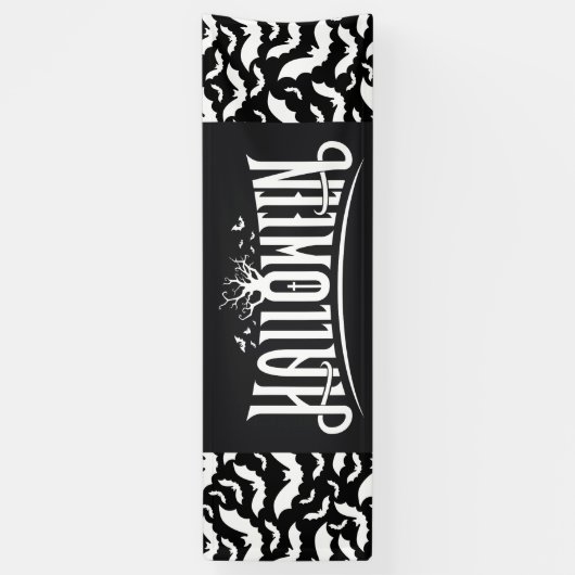 ハロウィンバナー 横断幕 (縦)