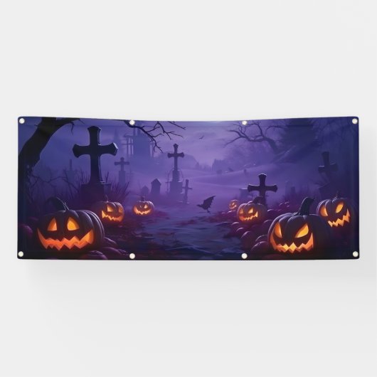 ハロウィンバナー 横断幕 (横)