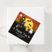 ハロウィンバースデーパーティーウィッチ幽霊オレンジ フェイバータグ (インサイチュ)