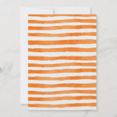 ハロウィンバースデーパーティーキッズ不気味招待状 招待状 (裏面)