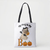ハロウィンパグドッグ トートバッグ (正面)