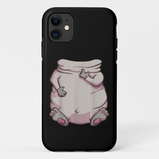 ハロウィンパグ犬アニマルコスプレ Case-Mate iPhoneケース (裏面)