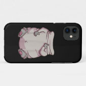 ハロウィンパグ犬アニマルコスプレ Case-Mate iPhoneケース (裏面(横))