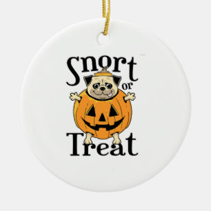 ハロウィンパグ セラミックオーナメント