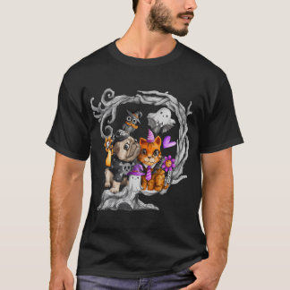 ハロウィンパグ Tシャツ