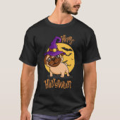 ハロウィンパグTシャツ Tシャツ (正面)