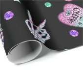 ハロウィンパステルゴシック薬室と墓地 ラッピングペーパー (ロールコーナー)