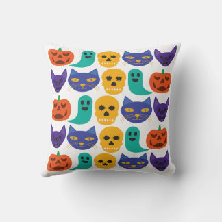 ハロウィンパターンの枕 クッション