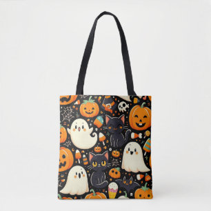 ハロウィンパターントートバッグ トートバッグ