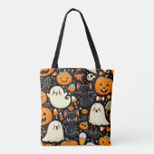 ハロウィンパターントートバッグ トートバッグ (裏面)