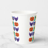 ハロウィンパターンペーパーカップ 紙コップ (右)
