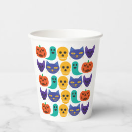 ハロウィンパターンペーパーカップ 紙コップ