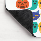 ハロウィンパターンマウスパッド マウスパッド (コーナー)