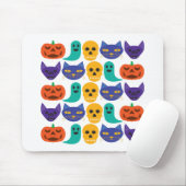 ハロウィンパターンマウスパッド マウスパッド (マウス)