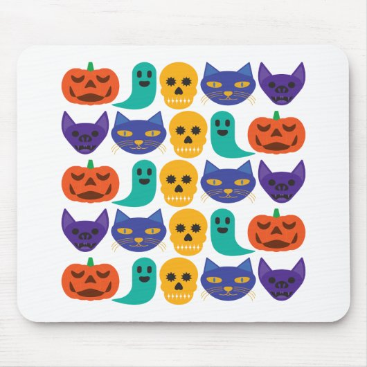 ハロウィンパターンマウスパッド マウスパッド (正面)