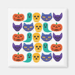 ハロウィンパターンマグネット マグネット