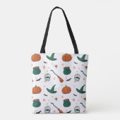 ハロウィンパターン12トテバッグ トートバッグ (裏面)