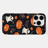 ハロウィンパターン（の模様が）あるのiPhoneケース Case-Mate iPhoneケース (裏面 (横))