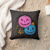 ハロウィンパターン（の模様が）ある枕クッション クッション (ブランケット)