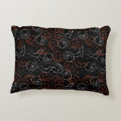 ハロウィンパターン アクセントクッション (裏面)