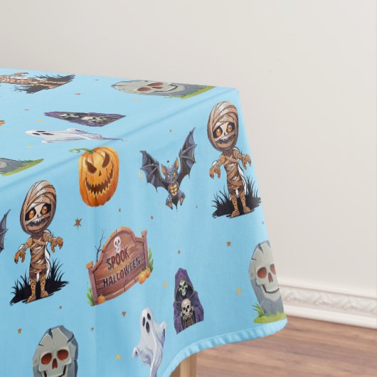 ハロウィンパターン オン テーブルクロス (インサイチュ)