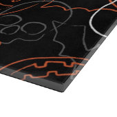 ハロウィンパターン カッティングボード (角)