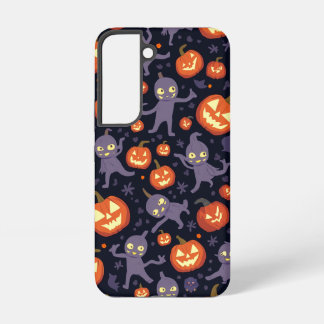 ハロウィンパターン ギャラクシーケース SAMSUNG GALAXY S22ケース