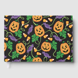 ハロウィンパターン ゲストブック