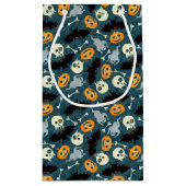 ハロウィンパターン スモールペーパーバッグ (裏面)