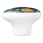 ハロウィンパターン セラミックノブ (側面)