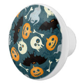 ハロウィンパターン セラミックノブ (右)