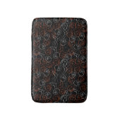 ハロウィンパターン バスマット (正面縦)