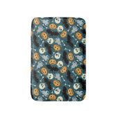 ハロウィンパターン バスマット (正面縦)