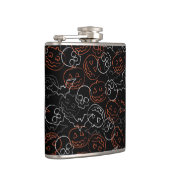 ハロウィンパターン フラスク (右)