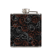 ハロウィンパターン フラスク (裏面)