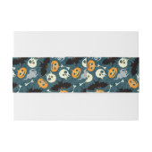 ハロウィンパターン 招待状ベリーバンド (裏面例)