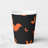 ハロウィンパターン 紙コップ (裏面)