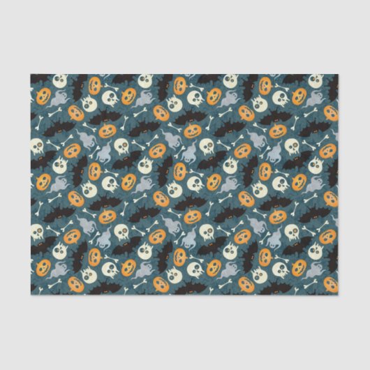 ハロウィンパターン 薄葉紙 (正面)