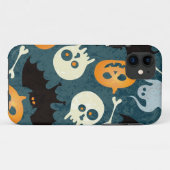 ハロウィンパターン Case-Mate iPhoneケース (裏面(横))