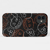 ハロウィンパターン Case-Mate iPhoneケース (裏面(横))