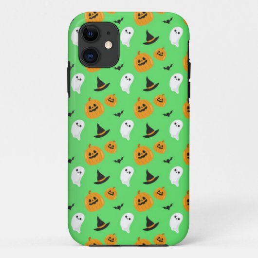 ハロウィンパターン Case-Mate iPhoneケース (裏面)