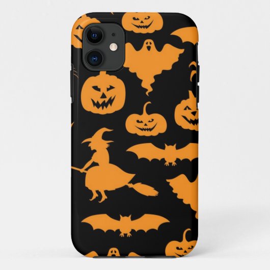 ハロウィンパターン Case-Mate iPhoneケース (裏面)