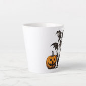 ハロウィンパピー カフェラテマグ (正面)
