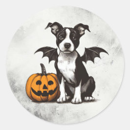 ハロウィンパピー ラウンドシール