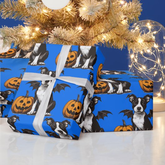 ハロウィンパピー ラッピングペーパー (クリスマス)