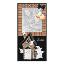 ハロウィンパーソナライズされたのフォトカード