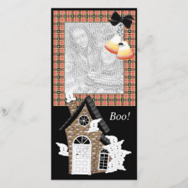 ハロウィンパーソナライズされたのフォトカード