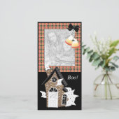 ハロウィンパーソナライズされたのフォトカード (スタンド正面)