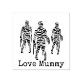 ハロウィンパーソナライズされたのモンスターカード ラバースタンプ (インプリント)