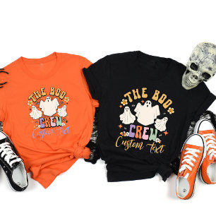 ハロウィンパーソナライズされたの友人に一致するブークルーズ Tシャツ